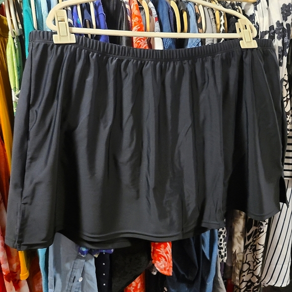 Swimsuits For All Other - 🎉HP🎉 Black Swimsuits For All Shore Club Skirt Bikini Bottom, size 28
